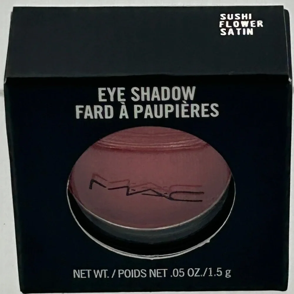 MAC Eye Shadow Womens 0.05oz Sushi Flower New Satin Pink Coral Single A32